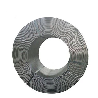 Desulfurizer Silicon Calsium Alloy Cored Wire SiCa Cored Wire